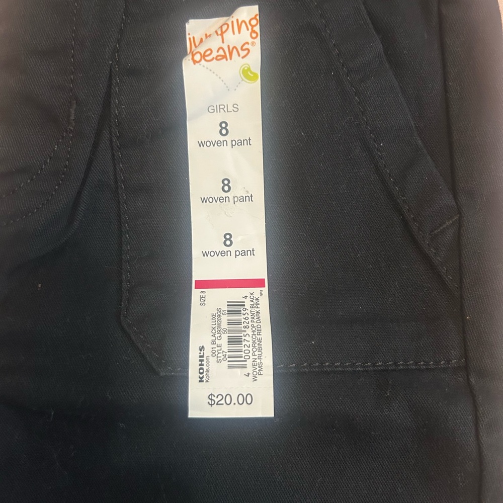 jumping beans Black Girls Woven Pants
